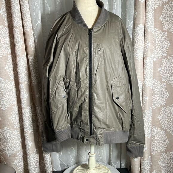 🌧️ Steve Alan Men's Rain Jacket - XL - Khaki Green 🌧️ - Picture 1 of 8
